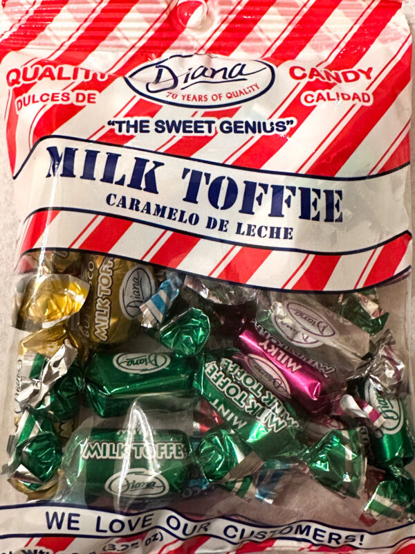 4-Pack Diana Milk Toffee Caramel Chews - Assorted Mints