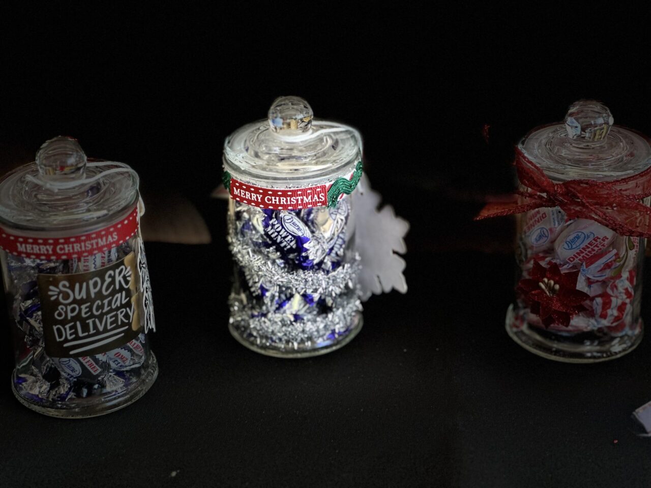 Favor Candies In A Decorative 4-Set Candy Jar with Assorted Diana Favorites - Image 9